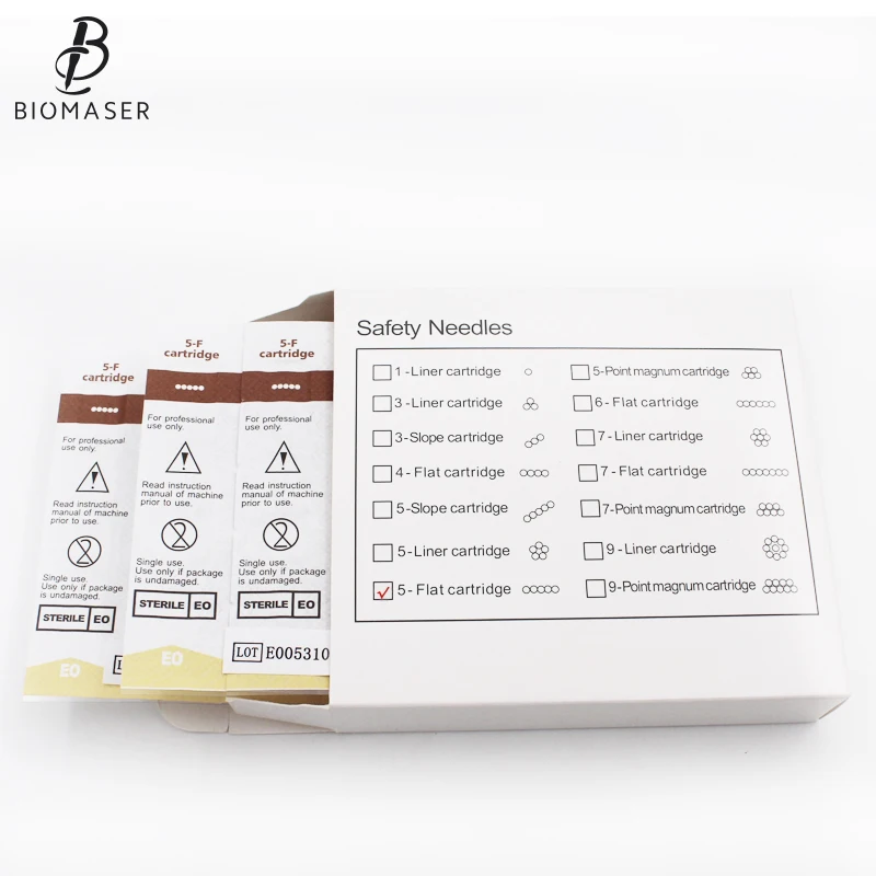 10 PCS Cartridge Needles 5F Permanent Makeup Machine Needles Tattoo Eyebrow Lips For Permanent Makeup Machine Flat Needles Tips
10 PCS Cartridge Needles 5F Permanent Makeup Machine Needles Tattoo Eyebrow Lips For Permanent Makeup Machine Flat Needles Tips