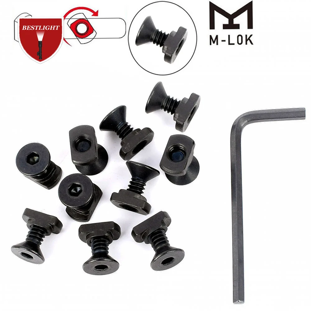 Замена Винта и гаек M-LOK, 10 шт. в упаковке, для накладных рельсов MLOK, для охоты
Замена Винта и гаек M-LOK, 10 шт. в упаковке, для накладных рельсов MLOK, для охоты