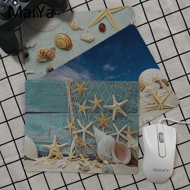 Maiya High Quality sea beach shell Conch starfish Keyboard Gaming MousePads Smooth Writing Pad Desktops Mate gaming mouse pad
Maiya High Quality sea beach shell Conch starfish Keyboard Gaming MousePads Smooth Writing Pad Desktops Mate gaming mouse pad