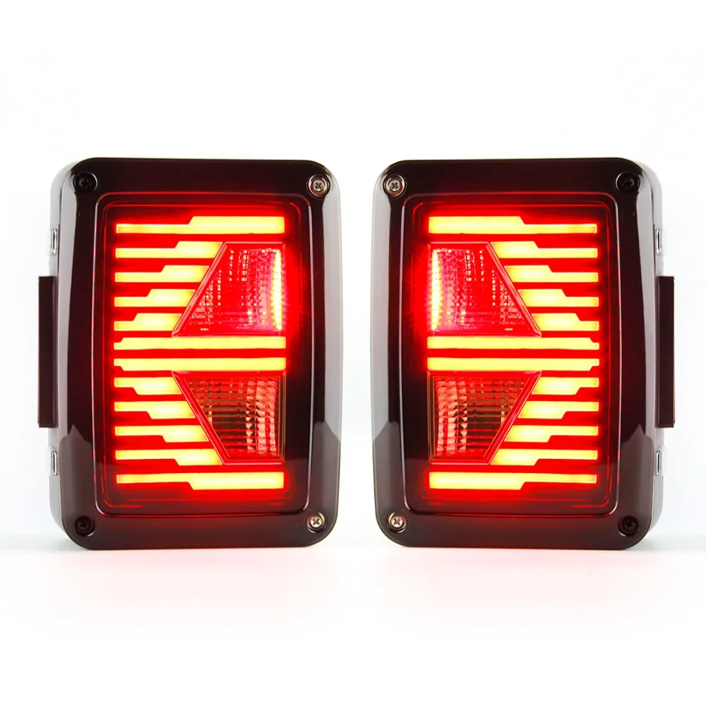 LED Rear Tail Light Tail Lamp Replacement Brake Drive Running Reverse Signal Light for Je-ep Wr-angler 2007-2017(2 pcs)
LED Rear Tail Light Tail Lamp Replacement Brake Drive Running Reverse Signal Light for Je-ep Wr-angler 2007-2017(2 pcs)