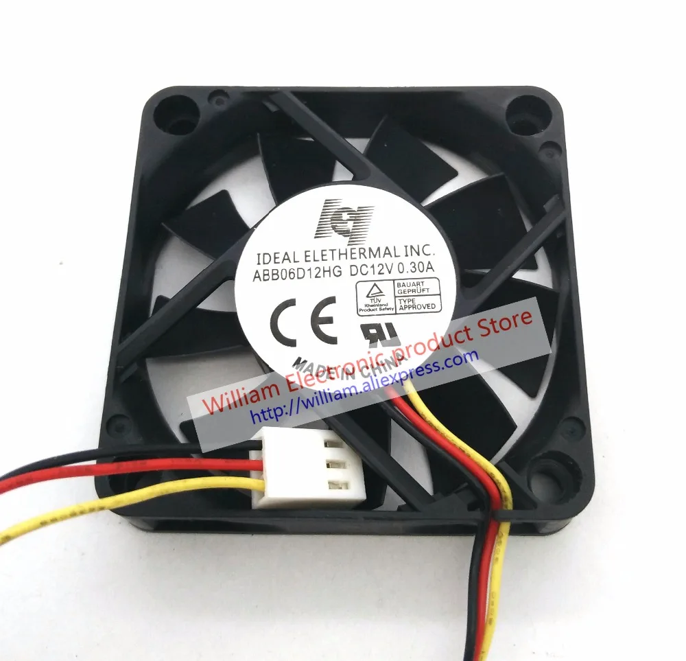 Новый оригинальный ABB06D12HG DC12V 0.30A 60x60x60x13 мм 3 линии компьютер Вентилятор охлаждения
Новый оригинальный ABB06D12HG DC12V 0.30A 60x60x60x13 мм 3 линии компьютер Вентилятор охлаждения