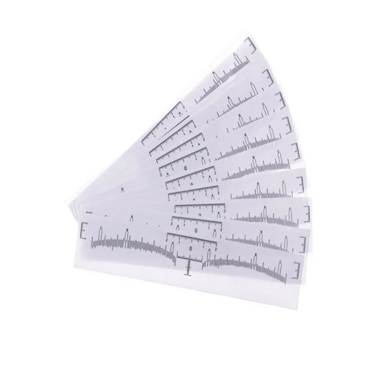 100pcs Microblading Disposable Accurate Permanent Makeup Tebori Eyebrow Shaping Eyebrow Measure Scale By Free Shipping
100pcs Microblading Disposable Accurate Permanent Makeup Tebori Eyebrow Shaping Eyebrow Measure Scale By Free Shipping