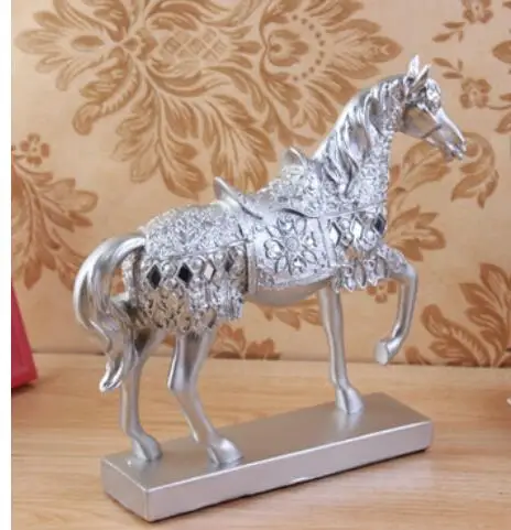 Resin golden horse Chinese style vertical warhorse birthday gifts handmade creative home furnishing fla wedding statue sculpture
Resin golden horse Chinese style vertical warhorse birthday gifts handmade creative home furnishing fla wedding statue sculpture