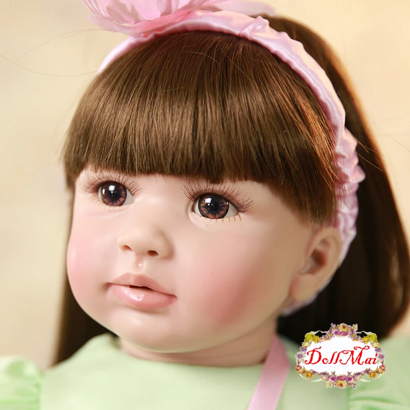 dollmai collection bebe reborn with silicone body 58 cm Reborn Doll Baby Simulation Doll Play House Toys Cute Doll reborn girl b
dollmai collection bebe reborn with silicone body 58 cm Reborn Doll Baby Simulation Doll Play House Toys Cute Doll reborn girl b