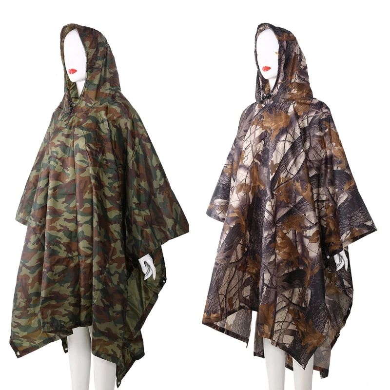 New 3 in 1 Multifunctional Outdoor Rain Poncho Backpack Rain Cover Waterproof Tent Awning Outdoor Camping Tent Mat
New 3 in 1 Multifunctional Outdoor Rain Poncho Backpack Rain Cover Waterproof Tent Awning Outdoor Camping Tent Mat