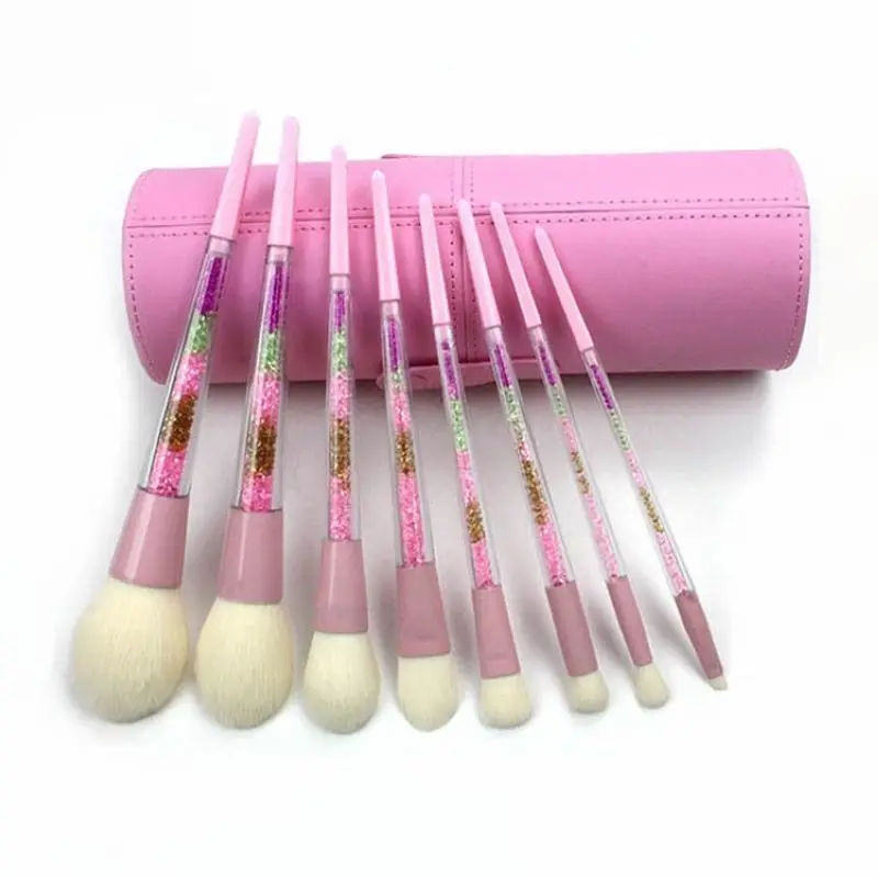 high quality 8pcs cream white soft synthetic hair colorful handle make up brushes set cosmetic brush kits in makeup
high quality 8pcs cream white soft synthetic hair colorful handle make up brushes set cosmetic brush kits in makeup