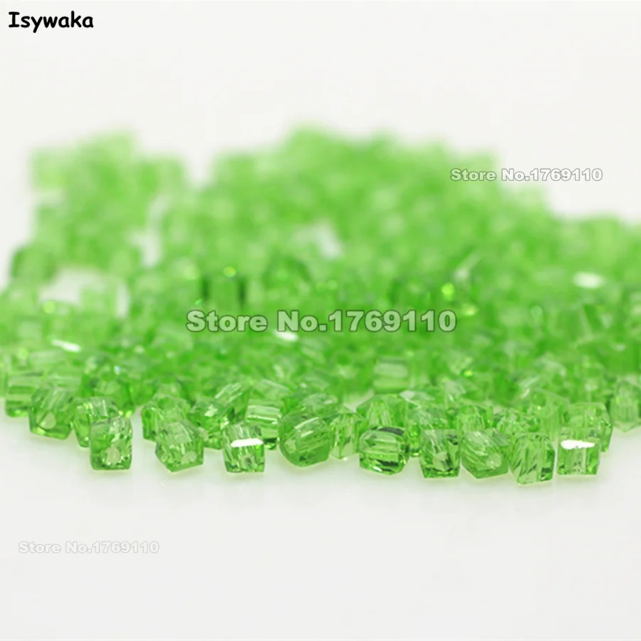 Isywaka 1980pcs Cube 2mm Light Green Color Square Austria Crystal Bead Glass Beads Loose Spacer Bead For DIY Jewelry Making
Isywaka 1980pcs Cube 2mm Light Green Color Square Austria Crystal Bead Glass Beads Loose Spacer Bead For DIY Jewelry Making