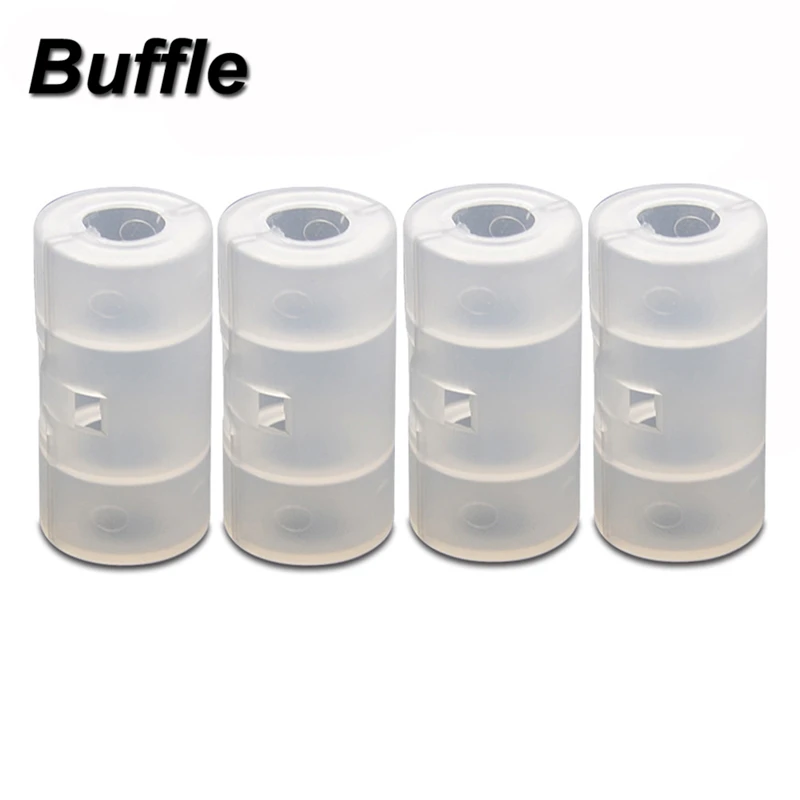 4x AA to C Size Battery Converter LR6 to R14 Converters Plastic Cell Adaptor Cylindrical Case Holder PP Material Switcher
4x AA to C Size Battery Converter LR6 to R14 Converters Plastic Cell Adaptor Cylindrical Case Holder PP Material Switcher