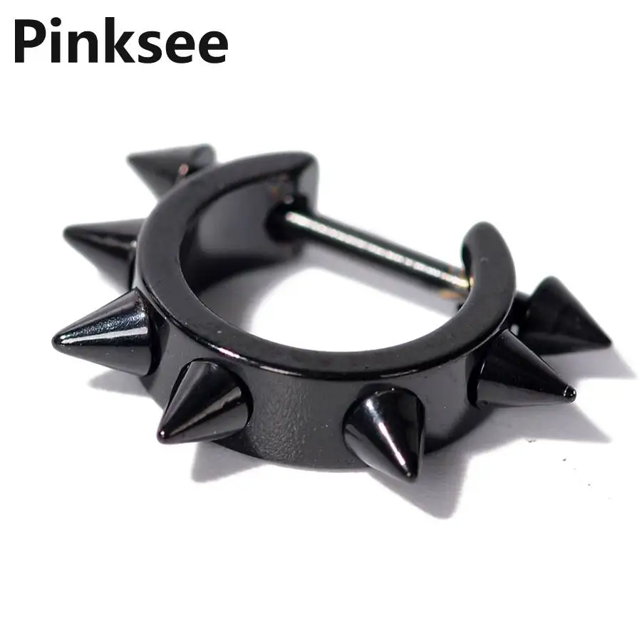 1PC Spike Ear Piercing Body Jewelry Punk Ear Cartilage Tragus Barbell Bar Earrings 316L Surgical Steel Ear Studs Piercings
1PC Spike Ear Piercing Body Jewelry Punk Ear Cartilage Tragus Barbell Bar Earrings 316L Surgical Steel Ear Studs Piercings