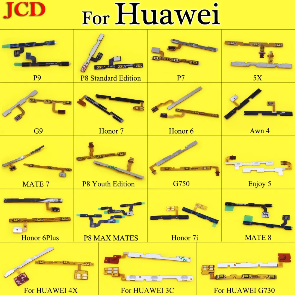 Гибкий кабель JCD для huawei P7 P8 P9 Lite Honor 7 6 HUAWEI MATE 8 | Мобильные телефоны и аксессуары