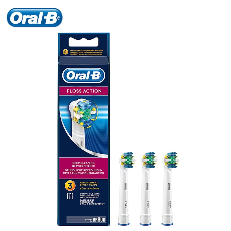 Oral B насадки для зубных щеток braun Сменные BEB25 3 штуки|Насадки щеток| |