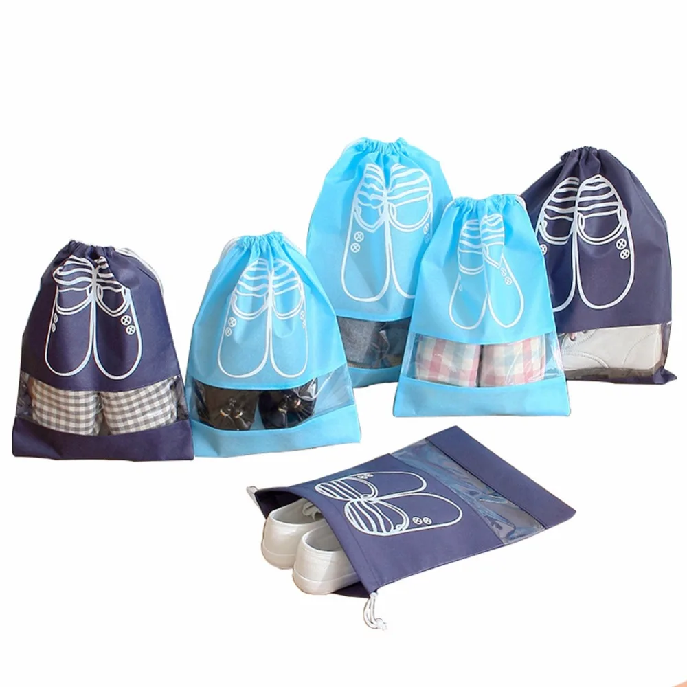 5PCS Travel Storage Shoes Bag Portable Drawstring Dustproof Cover Non-Woven Fabric Pouch Useful Convenient Travel Accessories
5PCS Travel Storage Shoes Bag Portable Drawstring Dustproof Cover Non-Woven Fabric Pouch Useful Convenient Travel Accessories