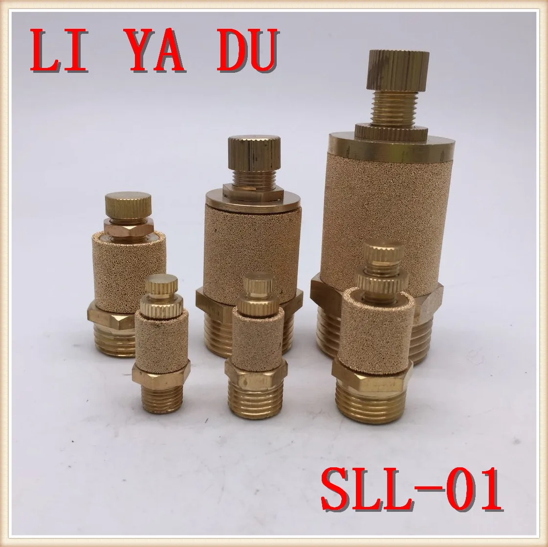 2PCS SLL-01 G1/8 throttle silencer Full copper throttling muffler Adjustable flow Exhaust joint Copper silencer
2PCS SLL-01 G1/8 throttle silencer Full copper throttling muffler Adjustable flow Exhaust joint Copper silencer