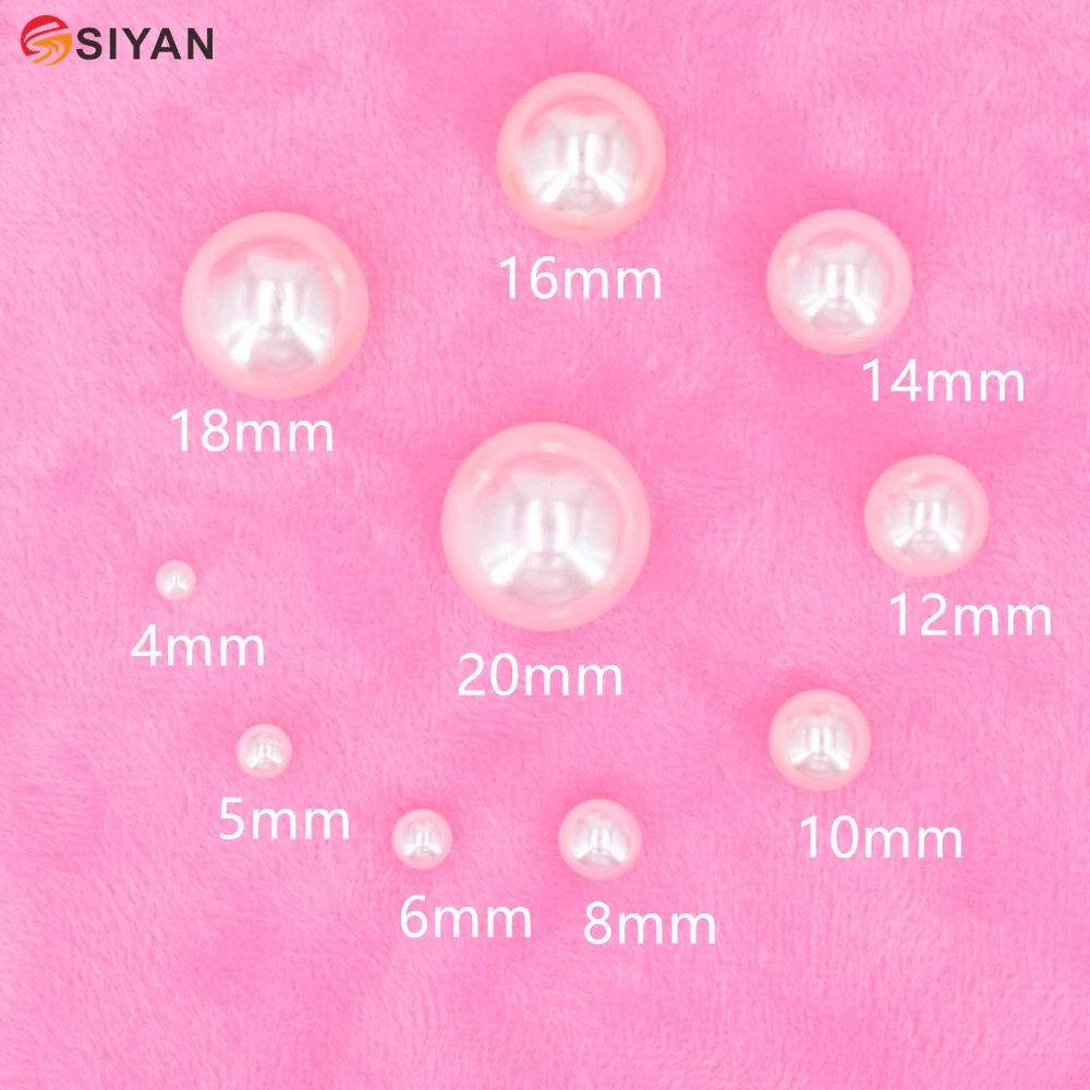 Imitation Pearls No Hole Round Ivory Acrylic Beads For Bag Hat Shoe Jeans Leather Jewelry Making Crafts DIY Decoration Accessory
Imitation Pearls No Hole Round Ivory Acrylic Beads For Bag Hat Shoe Jeans Leather Jewelry Making Crafts DIY Decoration Accessory