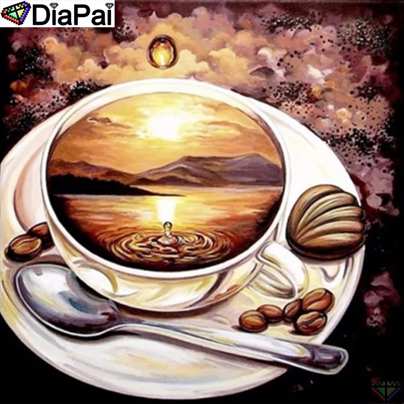 DiaPai Diamond Painting 5D DIY 100% Full Square/Round Drill "Coffee cup scenery" Diamond Embroidery Cross Stitch 3D Decor A24728
DiaPai Diamond Painting 5D DIY 100% Full Square/Round Drill "Coffee cup scenery" Diamond Embroidery Cross Stitch 3D Decor A24728