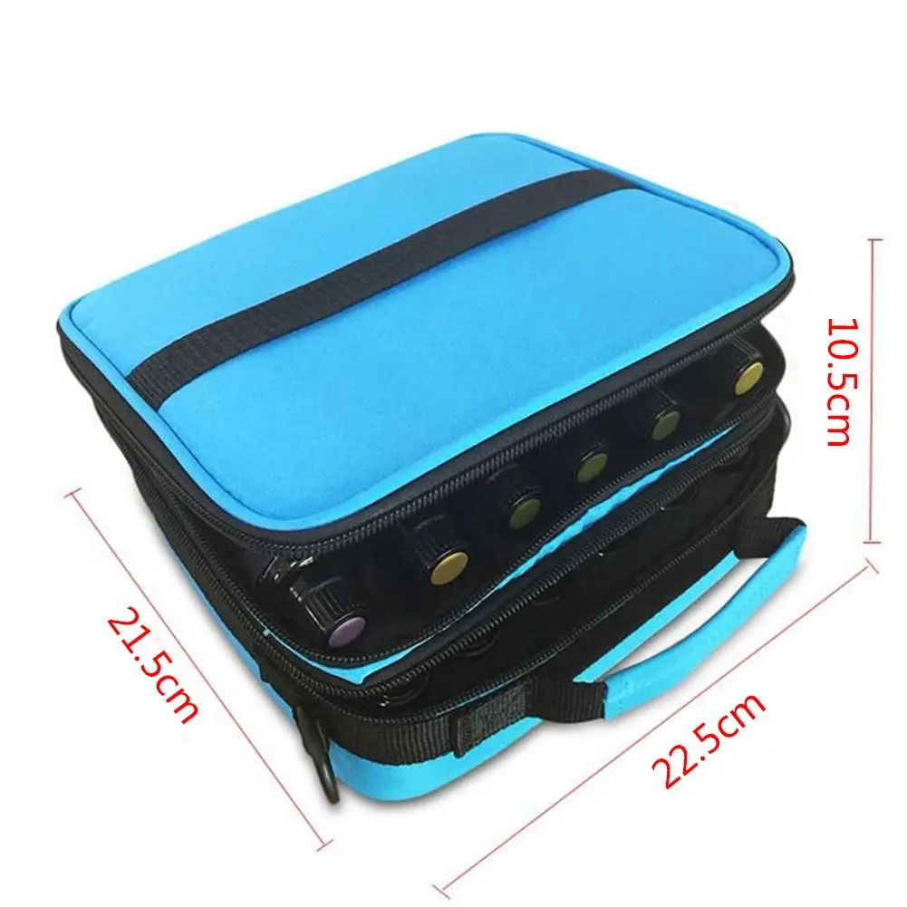 42 Grids Portable Aromatherapy Essential Oil Storage Bag High Quality Shockproof Multi-function Nail Polish Storage Bags
42 Grids Portable Aromatherapy Essential Oil Storage Bag High Quality Shockproof Multi-function Nail Polish Storage Bags