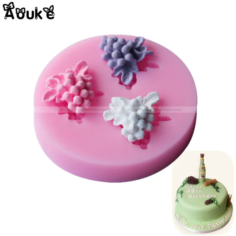 Grape Shaped Liquid Silicone Mold Chocolate Cake Decoration Tools Ice Cubes Jelly Fondant Molds DIY Kitchen Baking Accessories
Grape Shaped Liquid Silicone Mold Chocolate Cake Decoration Tools Ice Cubes Jelly Fondant Molds DIY Kitchen Baking Accessories