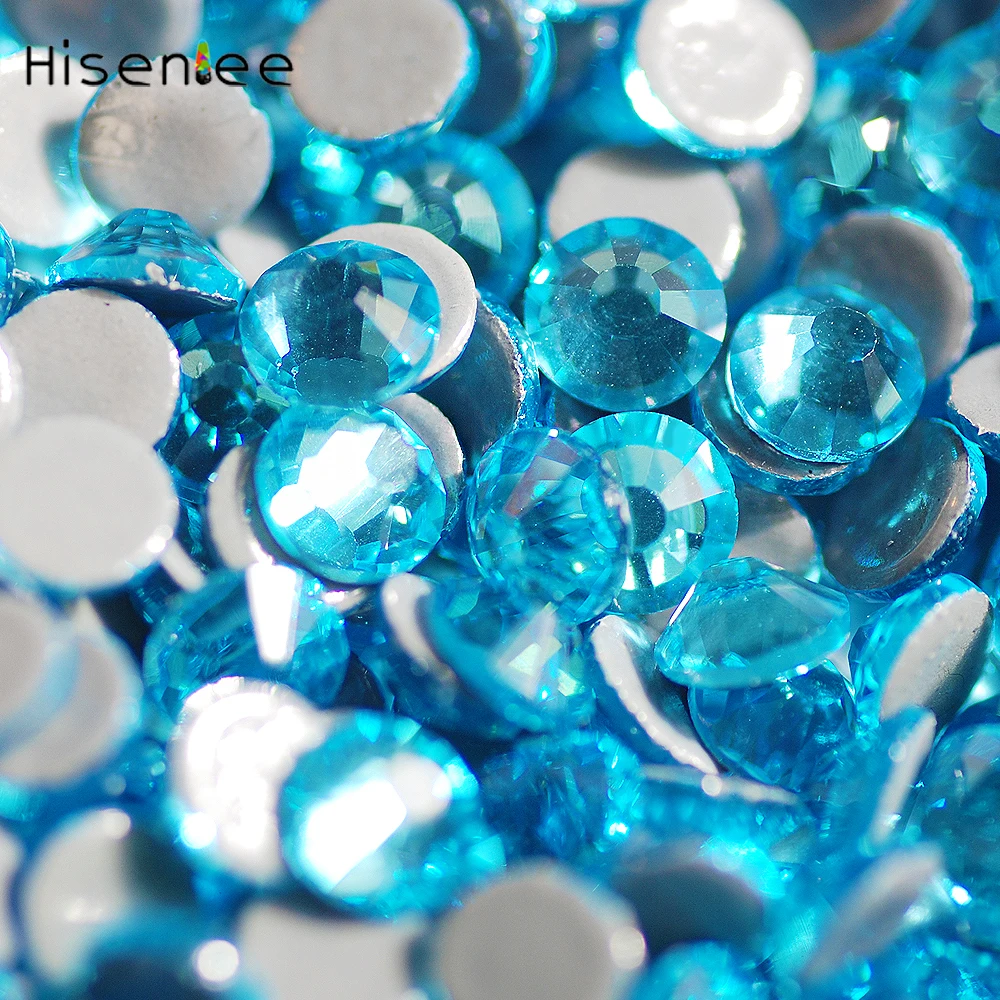 Crystal AAAA Glittering Aquamarine Color SS3-SS30 Nail Art Glass 3D Hotfix Rhinestones DIY For Sewing Clothes Decoration Stone
Crystal AAAA Glittering Aquamarine Color SS3-SS30 Nail Art Glass 3D Hotfix Rhinestones DIY For Sewing Clothes Decoration Stone