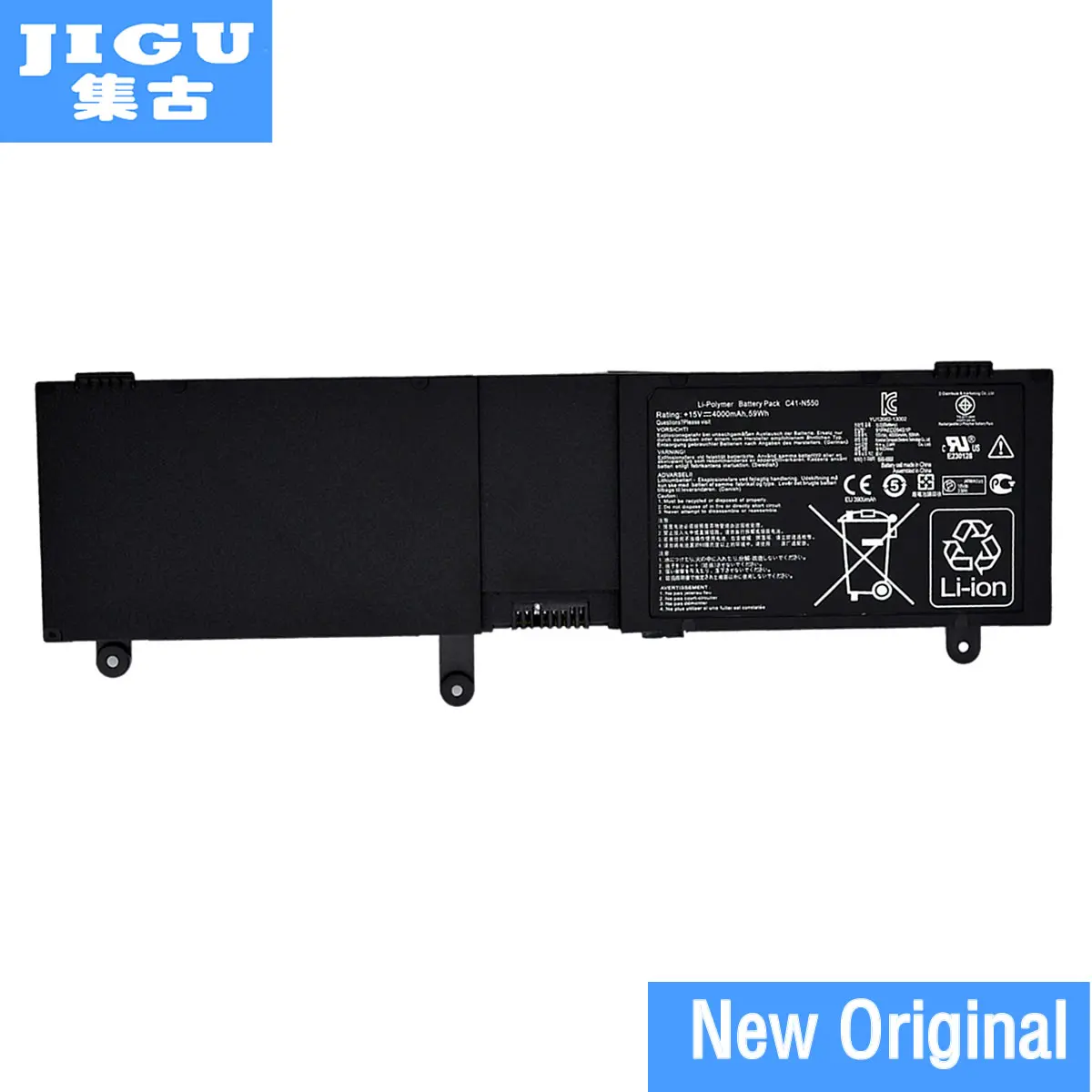Аккумулятор для ноутбука JIGU, аккумулятор для ASUS G550, G550J, G550JK, G550JK4700, N550JK, N550JV, ROG, G550, G550J, G550JK
Аккумулятор для ноутбука JIGU, аккумулятор для ASUS G550, G550J, G550JK, G550JK4700, N550JK, N550JV, ROG, G550, G550J, G550JK