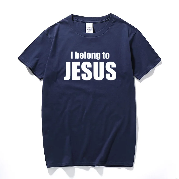I Belong to Jesus T Shirt Christ Religion Catholic Christian Faith T-Shirt top fashion cotton short sleeve tee shirt Gift tshirt
I Belong to Jesus T Shirt Christ Religion Catholic Christian Faith T-Shirt top fashion cotton short sleeve tee shirt Gift tshirt
