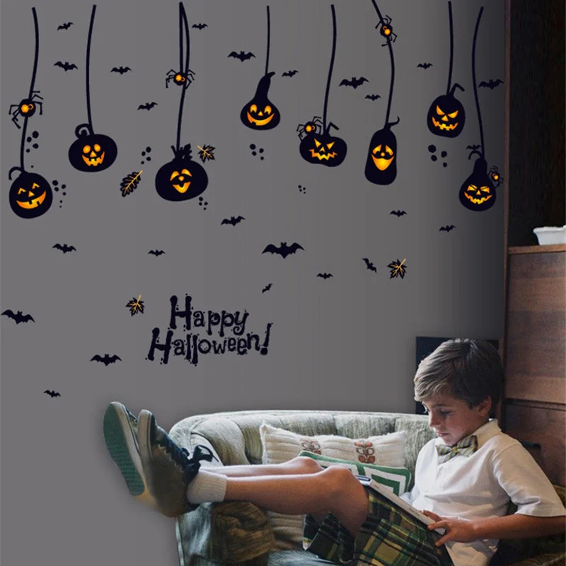 YRHCD Creative Happy Halloween wall sticker Halloween Funny Viny decal for kid room window decoration Halloween gift
YRHCD Creative Happy Halloween wall sticker Halloween Funny Viny decal for kid room window decoration Halloween gift