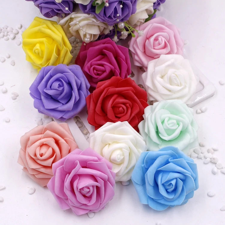 100pcs/lot Artificial rose flower 6cm wedding home party DIY decoration accessories photography props hat car gift box flowers
100pcs/lot Artificial rose flower 6cm wedding home party DIY decoration accessories photography props hat car gift box flowers