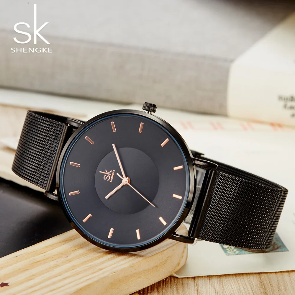 Shengke Fashion Stainless Steel Women Watches Luxury Ultra thin Women's Watches Elegant Ladies Watch SK Clock Montre Femme
Shengke Fashion Stainless Steel Women Watches Luxury Ultra thin Women's Watches Elegant Ladies Watch SK Clock Montre Femme