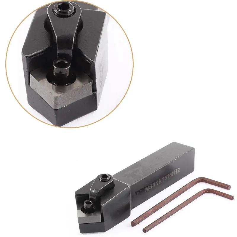 MSSNR1616H12 Turning Tool Holder External Turning Tools Lathe Cutting Tool for SNMG120404 08
MSSNR1616H12 Turning Tool Holder External Turning Tools Lathe Cutting Tool for SNMG120404 08
