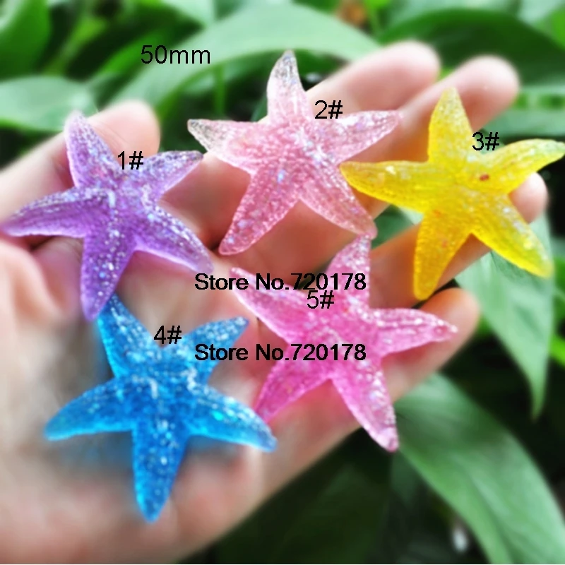 flatback resin glitter Starfish cabochons kawaii for DIY Embellishments 50mm 30pcs YZR618
flatback resin glitter Starfish cabochons kawaii for DIY Embellishments 50mm 30pcs YZR618