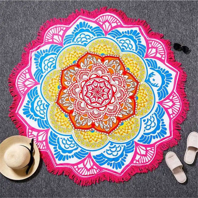 Bohemian Style Microfiber Towel Beach Towel for Adult Yoga Mat Tassel Large Round Towel Cotton Tapestry Home Decor Blankets
Bohemian Style Microfiber Towel Beach Towel for Adult Yoga Mat Tassel Large Round Towel Cotton Tapestry Home Decor Blankets