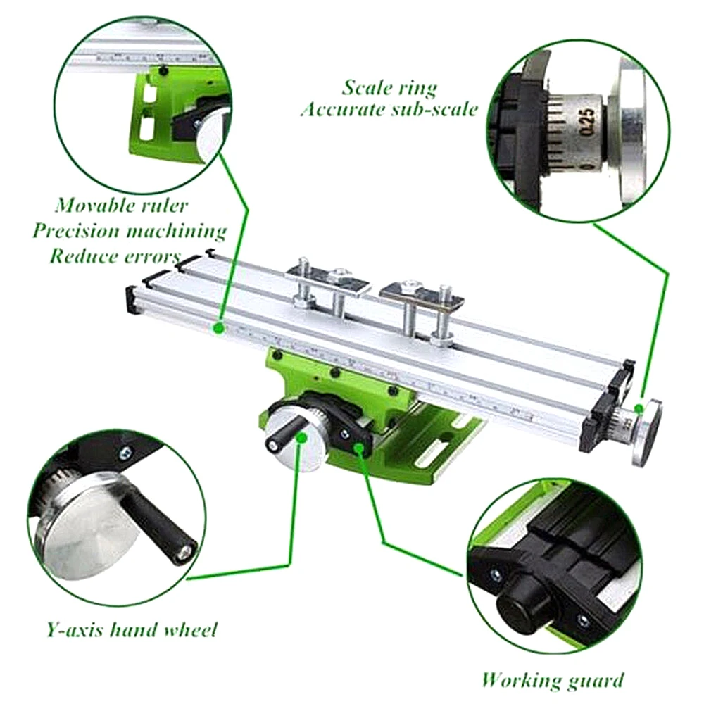 Professional Mini Precision Multi-function Milling Machine Bench Drill Vise Fixture Work table milling machine Drilling Tool
Professional Mini Precision Multi-function Milling Machine Bench Drill Vise Fixture Work table milling machine Drilling Tool