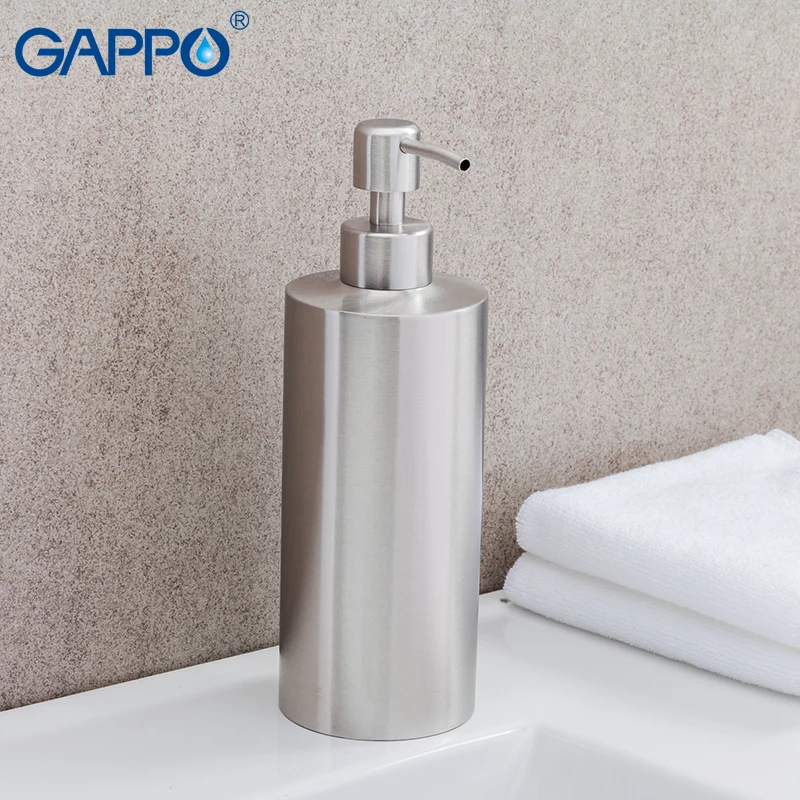 GAPPO liquid soap dispensers tall liquid soap pump kitchen emulsion bottle stainless steel accessories liquid soap pumps
GAPPO liquid soap dispensers tall liquid soap pump kitchen emulsion bottle stainless steel accessories liquid soap pumps