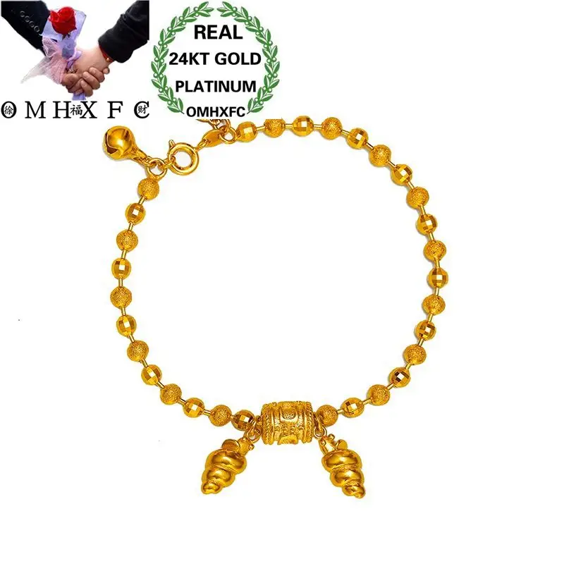 OMHXFC Wholesale European Fashion Woman Girl Lady Bride Party Birthday Wedding Gift Vintage Beads Chain 24KT Gold Bracelet ES74
OMHXFC Wholesale European Fashion Woman Girl Lady Bride Party Birthday Wedding Gift Vintage Beads Chain 24KT Gold Bracelet ES74