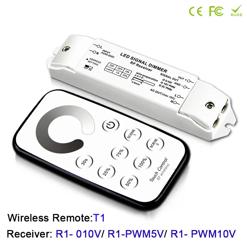 BC T1+R1 constant current Color Temperature led Controller+wireless RF remote DC12V-48V 350MA/700MA PWM led dimmer for led light
BC T1+R1 constant current Color Temperature led Controller+wireless RF remote DC12V-48V 350MA/700MA PWM led dimmer for led light