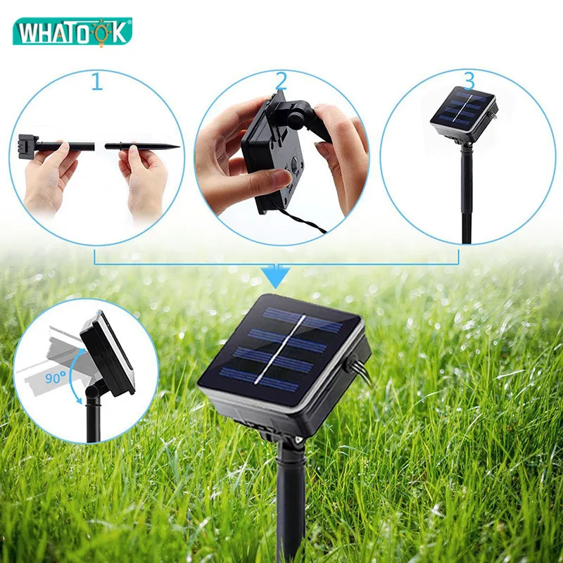 Solar Lamp Cherry Blossoms String 50 LED Lighting Colorful Flowers Indoor Outdoor Decor Garden Lawn Christmas Patio Bloom Lights
Solar Lamp Cherry Blossoms String 50 LED Lighting Colorful Flowers Indoor Outdoor Decor Garden Lawn Christmas Patio Bloom Lights