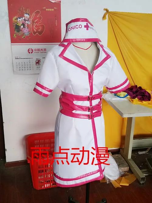 Костюм горничной из аниме Super Sonico, костюм медсестры для косплея, платье для вечеринки на Хэллоуин
Костюм горничной из аниме Super Sonico, костюм медсестры для косплея, платье для вечеринки на Хэллоуин