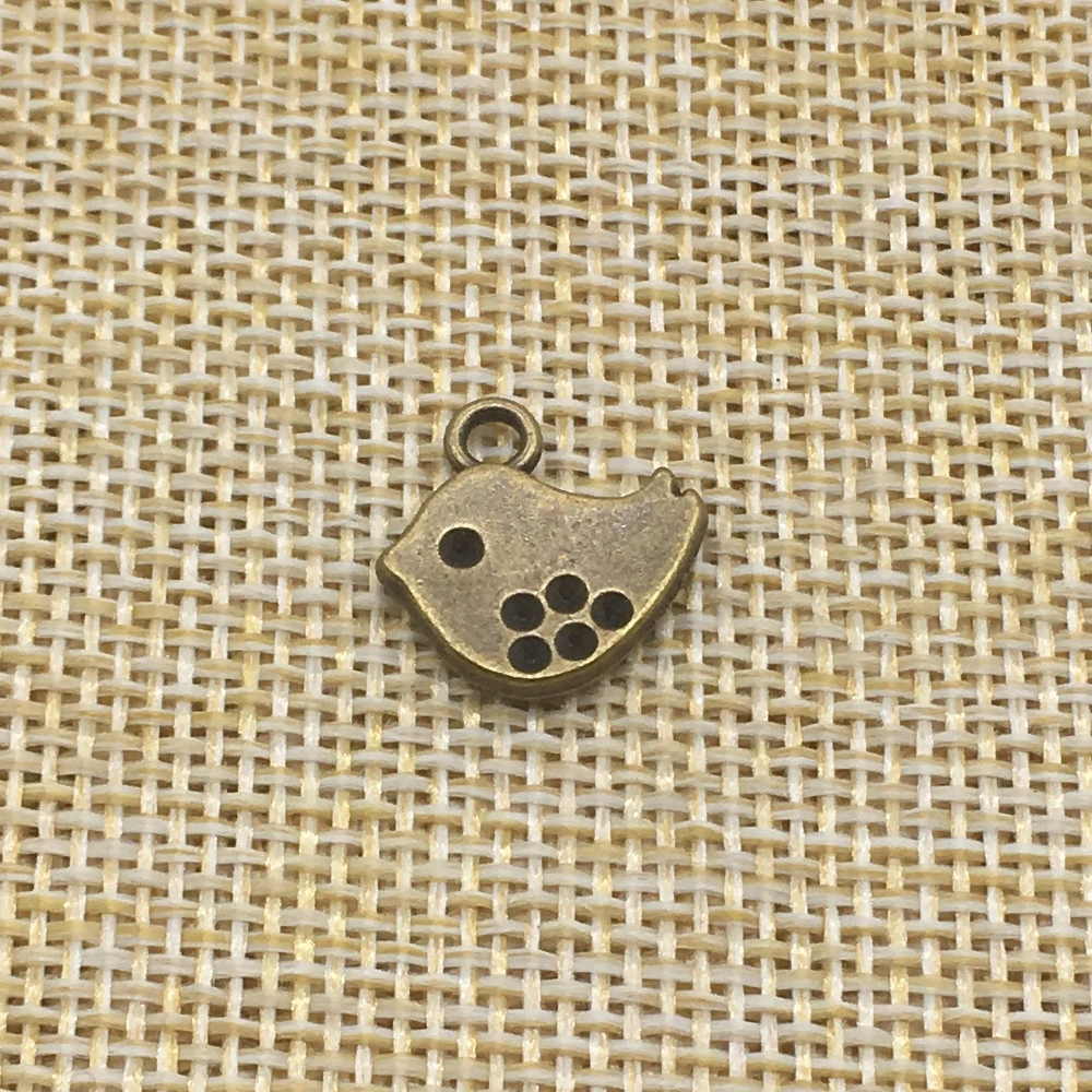20 шт. птица цвет искусственные поделки|bird charm|charms antiquecharms antique bronze |