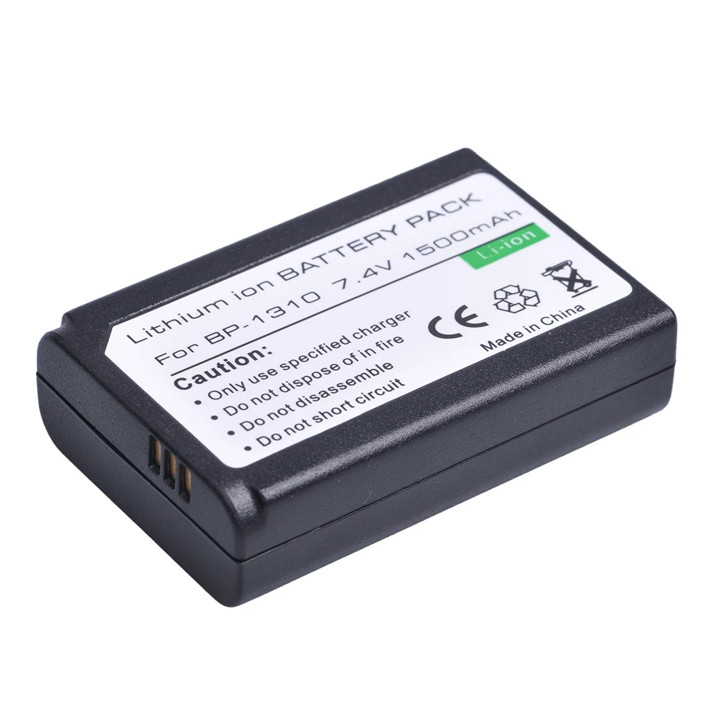 Tectra 1pcs 1500mAh BP-1310 BP 1310 BP1310 Battery for Samsung NX5 NX10 NX100 NX11 NX20 Cameras Battery
Tectra 1pcs 1500mAh BP-1310 BP 1310 BP1310 Battery for Samsung NX5 NX10 NX100 NX11 NX20 Cameras Battery