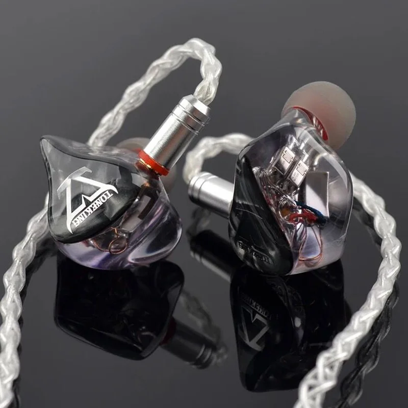 Новые Hi-Fi наушники TONEKING с разъемом MMCX, наушники-вкладыши с сбалансированной арматурой, выполненные на заказ, 6BA + 1DD
Новые Hi-Fi наушники TONEKING с разъемом MMCX, наушники-вкладыши с сбалансированной арматурой, выполненные на заказ, 6BA + 1DD