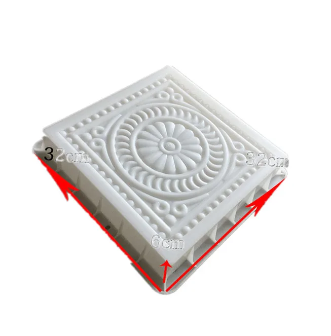 Ancient building floor tile plastic mold cement brick paver molds concrete flower carving path paving mould
Ancient building floor tile plastic mold cement brick paver molds concrete flower carving path paving mould