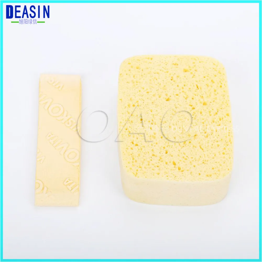 Dental Supplies Dental lab material,Viscose sponge,Absorbent sponge,good quality,For Applying Porcelain