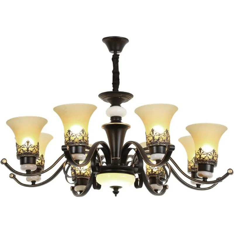 Vintage Black Metal Gold Deco Line Frosted Glass Lampshade Pendant Chandelier Living Room Bedroom Luminaire Lighting Fixture
Vintage Black Metal Gold Deco Line Frosted Glass Lampshade Pendant Chandelier Living Room Bedroom Luminaire Lighting Fixture