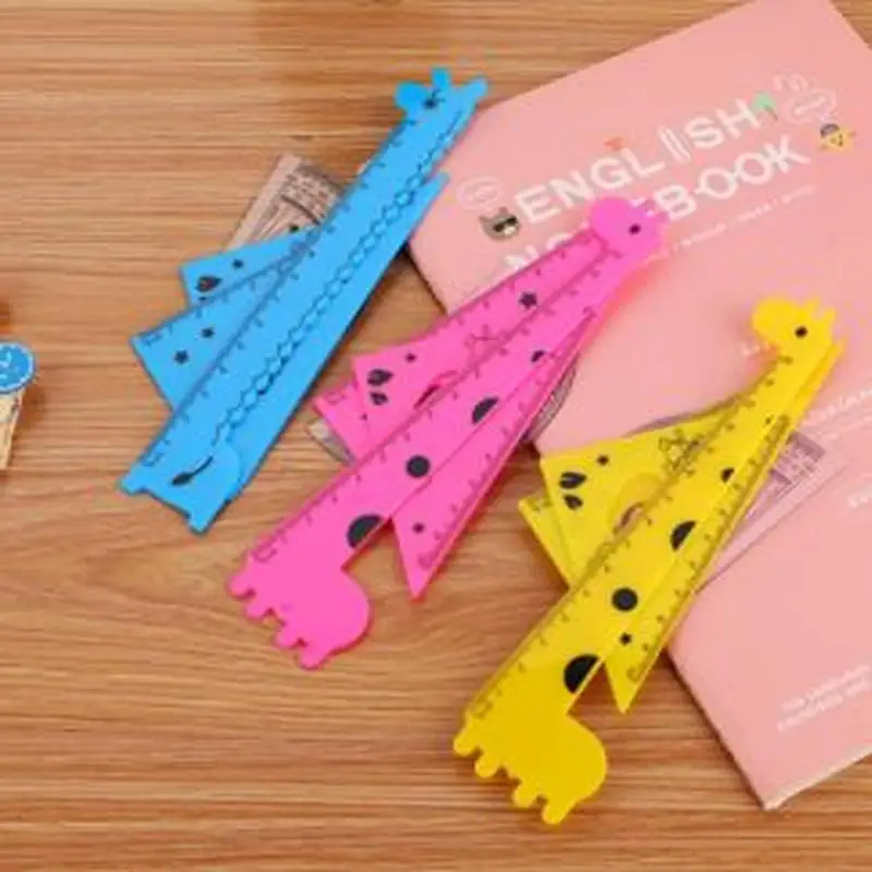 4pcs/set Giraffe Patchwork Ruler Kawaii Stationery Novelty Cute Rulers Student Soft Design Ruler Sewing Rules School Supplies
4pcs/set Giraffe Patchwork Ruler Kawaii Stationery Novelty Cute Rulers Student Soft Design Ruler Sewing Rules School Supplies