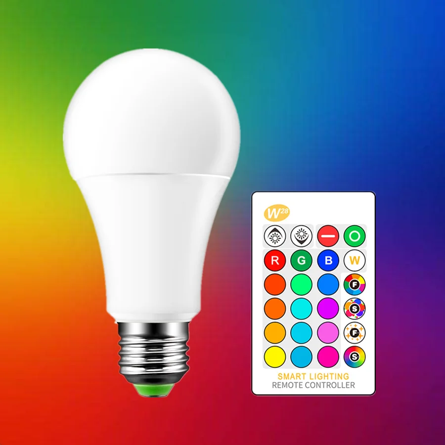 E27 RGBW Led Light Lamp 7W Bombillas B22 Led Colorful Ball Bulb AC 110V 120V 220V Energy Saving RGBWW Lamp With 24Key Remote
E27 RGBW Led Light Lamp 7W Bombillas B22 Led Colorful Ball Bulb AC 110V 120V 220V Energy Saving RGBWW Lamp With 24Key Remote