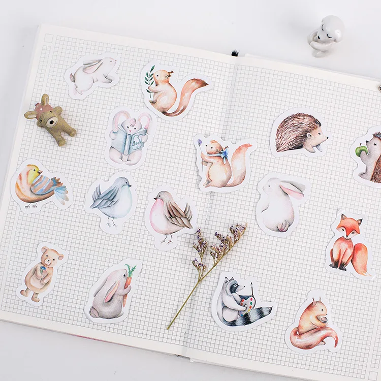 Friendly Forest Animals Stickers Adhesive Stickers DIY Decoration Stickers Scrapbooking DIY Diary Album Stick Lable
Friendly Forest Animals Stickers Adhesive Stickers DIY Decoration Stickers Scrapbooking DIY Diary Album Stick Lable