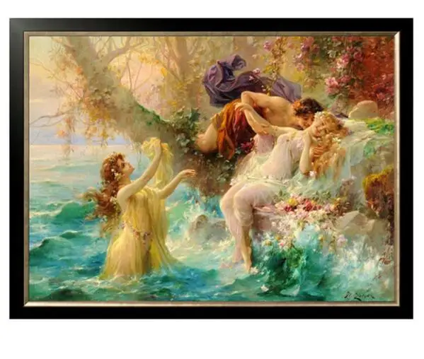 Needlework DIY Aida 14CT unprinted Cross stitch kits For Embroidery Faun and Nymph pattern Counted Cross-Stitching embroidered
Needlework DIY Aida 14CT unprinted Cross stitch kits For Embroidery Faun and Nymph pattern Counted Cross-Stitching embroidered