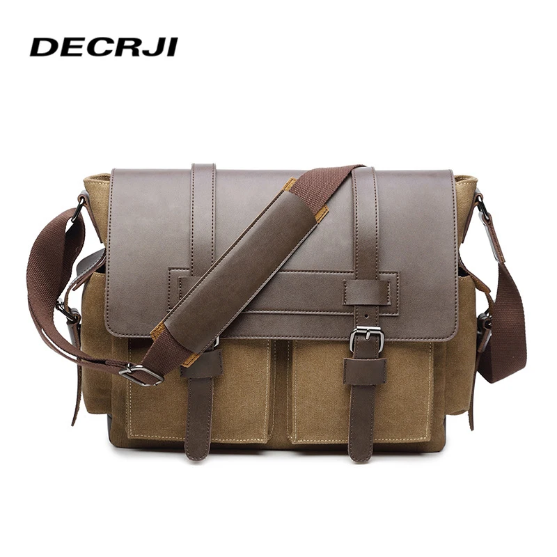 DECRJI Casual Luxury Men Bag Business Big Sling Men Messenger Bags Male Canvas Black Shoulder Crossbody Bags For Men 2020 New
DECRJI Casual Luxury Men Bag Business Big Sling Men Messenger Bags Male Canvas Black Shoulder Crossbody Bags For Men 2020 New