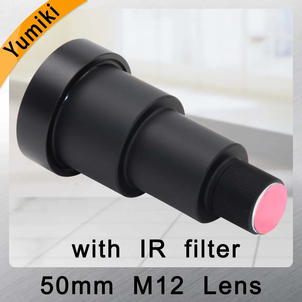 Yumiki CCTV lens 50mm M12*0.5 7degree 1/3" F1.2 CCTV MTV Board Lens For Security CCTV Camera with IR filter
Yumiki CCTV lens 50mm M12*0.5 7degree 1/3" F1.2 CCTV MTV Board Lens For Security CCTV Camera with IR filter