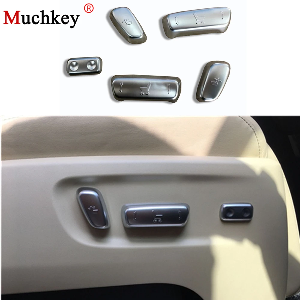 Interior Decorative Accessories For Toyota Alphard 2016 2017 2018 Car Seat Adjustment Switch Button Cover Trim Abs Chrome 5Pcs
Interior Decorative Accessories For Toyota Alphard 2016 2017 2018 Car Seat Adjustment Switch Button Cover Trim Abs Chrome 5Pcs