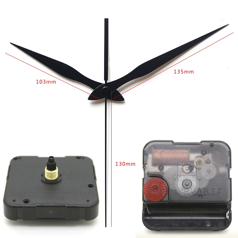 12888 6mm screw length Clock Accessory Quartz Movement Plastic Sweep Movement With black long Clock Hands 31# DIY Clock Kits
12888 6mm screw length Clock Accessory Quartz Movement Plastic Sweep Movement With black long Clock Hands 31# DIY Clock Kits